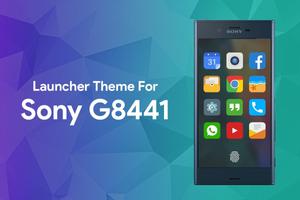 Theme for Sony G8441 پوسٹر