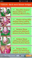 Blouse Cutting & Stitching Vid syot layar 2