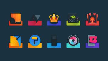 Ombre Icon Pack পোস্টার