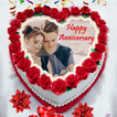 Name Photo On Anniversary Cake आइकन