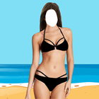 Women Bikini Photo Suit ikona