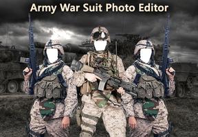 Army War Suit Photo Editor 포스터