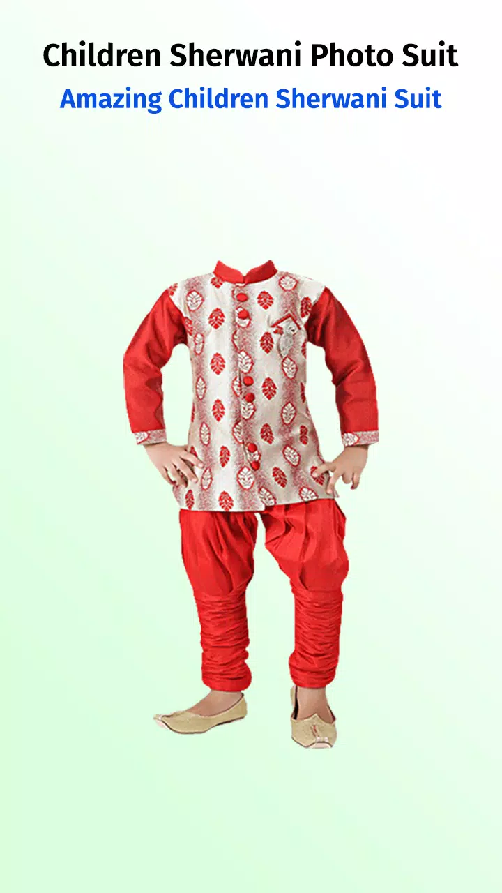 Children Shervani Photo Suit APK for Android Download