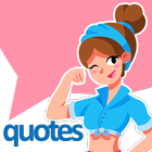Strong women quotes, powerful  آئیکن