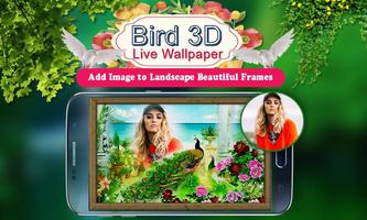 Birds 3D Live Wallpaper capture d'écran 3