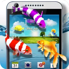 Fishes on Screen Prank XAPK download