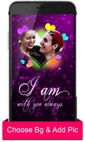 Love Photo Frame-valentine day Affiche