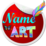 Name Art: Name Editor In Style-icoon