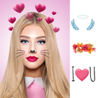 Emoji et autocollants coeur icône