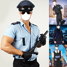 Police Costume Photo 警察の衣装写真 アイコン