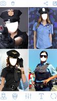 Police Costume Photo 警察の衣装写真 ポスター