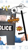 警察相框：照片應用程式 截圖 2