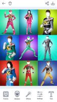 برنامه‌نما Rangers Costume Photo Montage عکس از صفحه