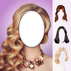Hairstyles for your face icon