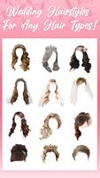 Wedding Hairstyles on photo poster