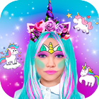 ユニコーン写真ゲーム アイコン