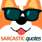 Sarcastic Quotes - Funny statu icône