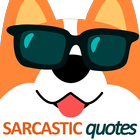 Sarcastic Quotes - Funny statu أيقونة