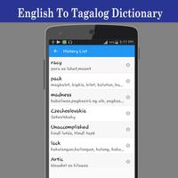 English To Tagalog Dictionary capture d'écran 3