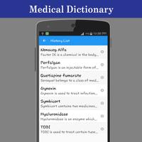 Medical Dictionary تصوير الشاشة 3