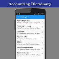 Accounting Dictionary capture d'écran 3