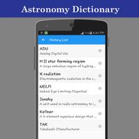 Dictionnaire d'astronomie capture d'écran 3
