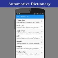 Automotive Dictionary capture d'écran 3