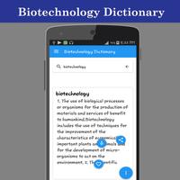 Biotechnology Dictionary syot layar 2