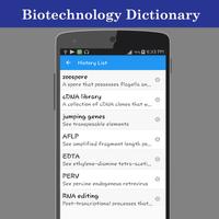 Biotechnology Dictionary capture d'écran 3