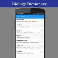 Biology Dictionary Ekran Görüntüsü 3
