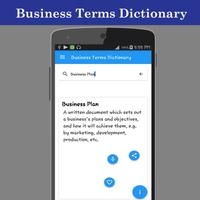 Business Terms Dictionary تصوير الشاشة 2