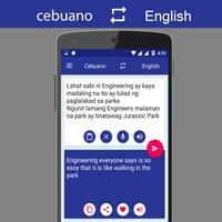Cebuano English Translator imagem de tela 3