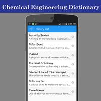 برنامه‌نما Chemical Engineering Dict عکس از صفحه