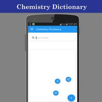 Chemistry Dictionary capture d'écran 1