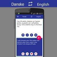 Danish English Translator imagem de tela 1