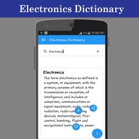 Electronics Dictionary capture d'écran 2