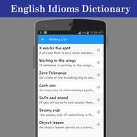 English Idioms Dictionary ภาพหน้าจอ 3