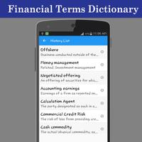 3 Schermata Financial Terms Dictionary