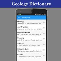 3 Schermata Geology Dictionary