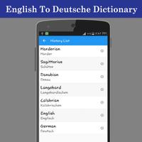 English To German Dictionary capture d'écran 3