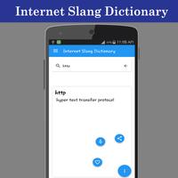 برنامه‌نما Internet Slang Dictionary عکس از صفحه