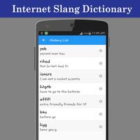 3 Schermata Internet Slang Dictionary
