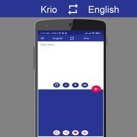 Krio English Translator Affiche