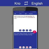 Krio English Translator capture d'écran 2
