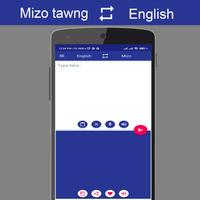 Mizo English Translator Cartaz