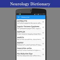 Neurology Dictionary syot layar 3