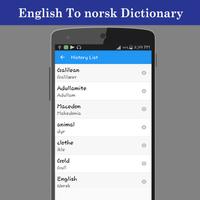 English Norwegian Dictionary screenshot 3