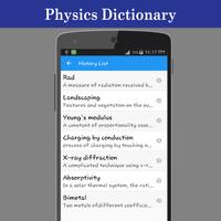 قاموس الفيزياء تصوير الشاشة 3