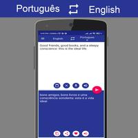 Portuguese English Translator capture d'écran 1