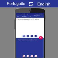 Portuguese English Translator capture d'écran 3